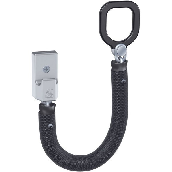 BASI Türkette Türspaltsperre, (Packung), Kratzschutz, gehärtete Stahlkette & Ummantelung, Kettenlänge 260 mm
