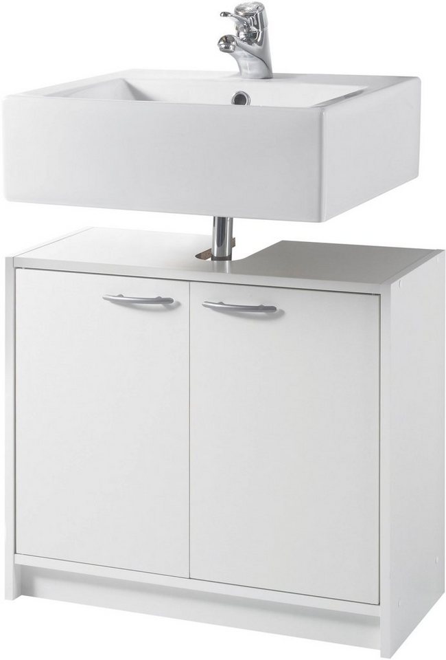 BASIC by Balculina Waschbeckenunterschrank Smash, Breite 63 cm (1-St) mit 2 Türen – Bild 4 von 5