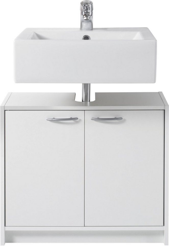 BASIC by Balculina Waschbeckenunterschrank Smash, Breite 63 cm (1-St) mit 2 Türen – Bild 5 von 5