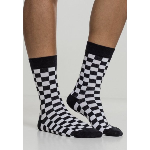 URBAN CLASSICS Basicsocken Urban Classics Accessoires Checker Socks 2-Pack (1-Paar)