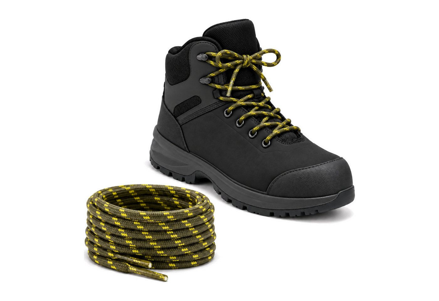 Basicwear Germany Schnürsenkel Schnürsenkel für Wanderschuhe, Arbeitsschuhe – Bild 4 von 4