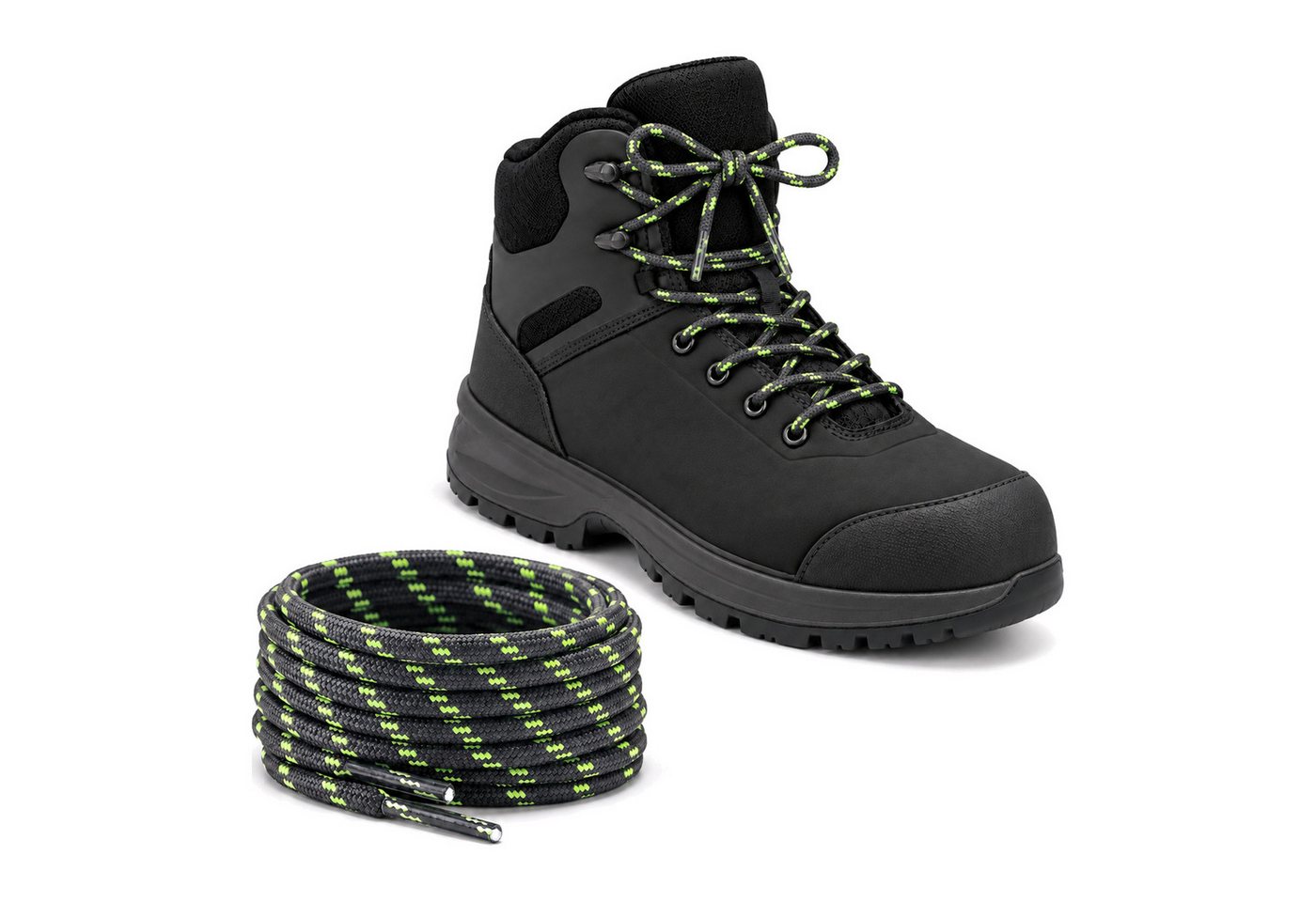 Basicwear Germany Schnürsenkel Schnürsenkel für Wanderschuhe, Arbeitsschuhe – Bild 4 von 4