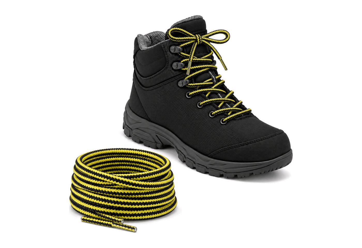 Basicwear Germany Schnürsenkel Schnürsenkel für Wanderschuhe, Arbeitsschuhe – Bild 2 von 4