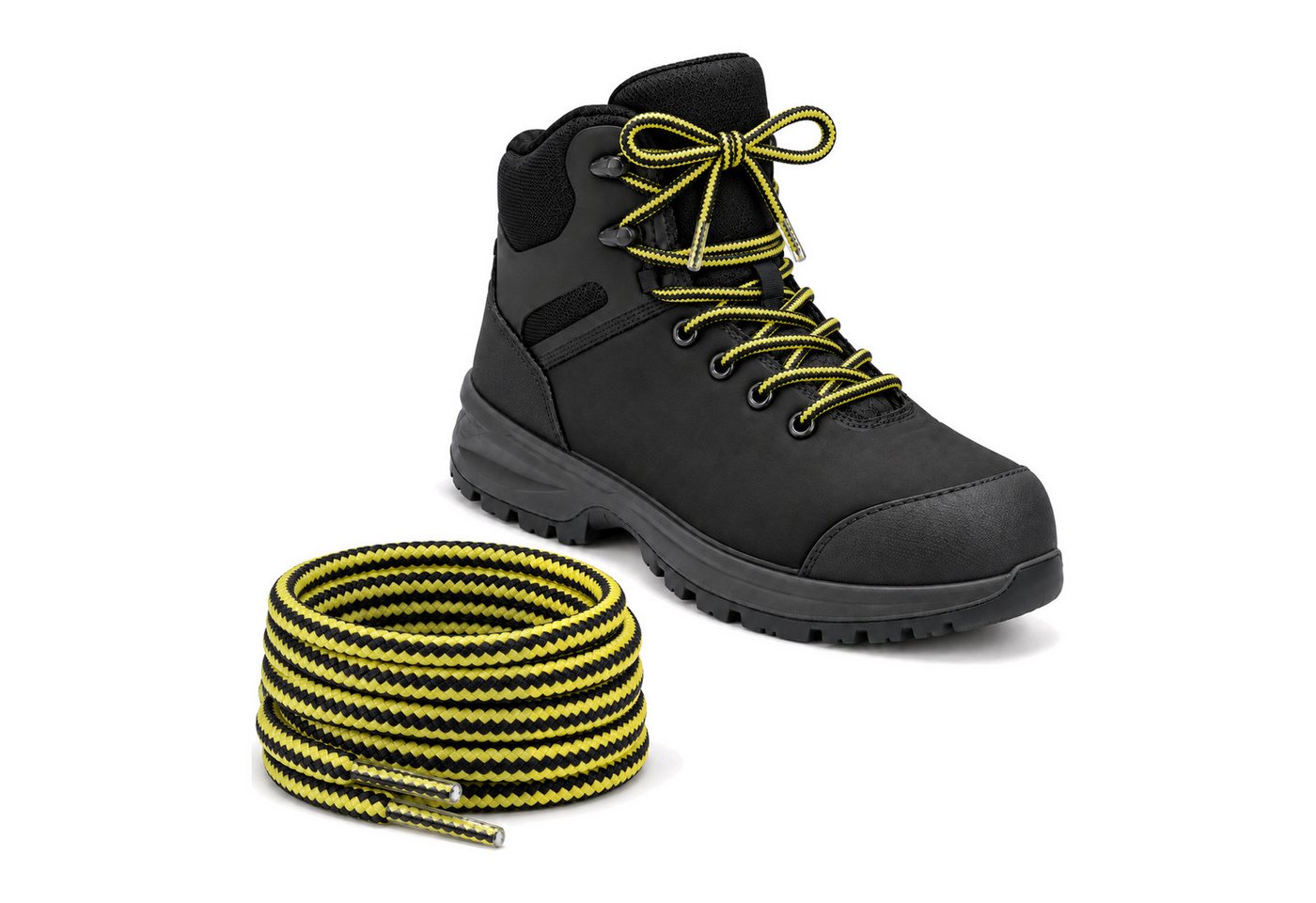 Basicwear Germany Schnürsenkel Schnürsenkel für Wanderschuhe, Arbeitsschuhe – Bild 4 von 4