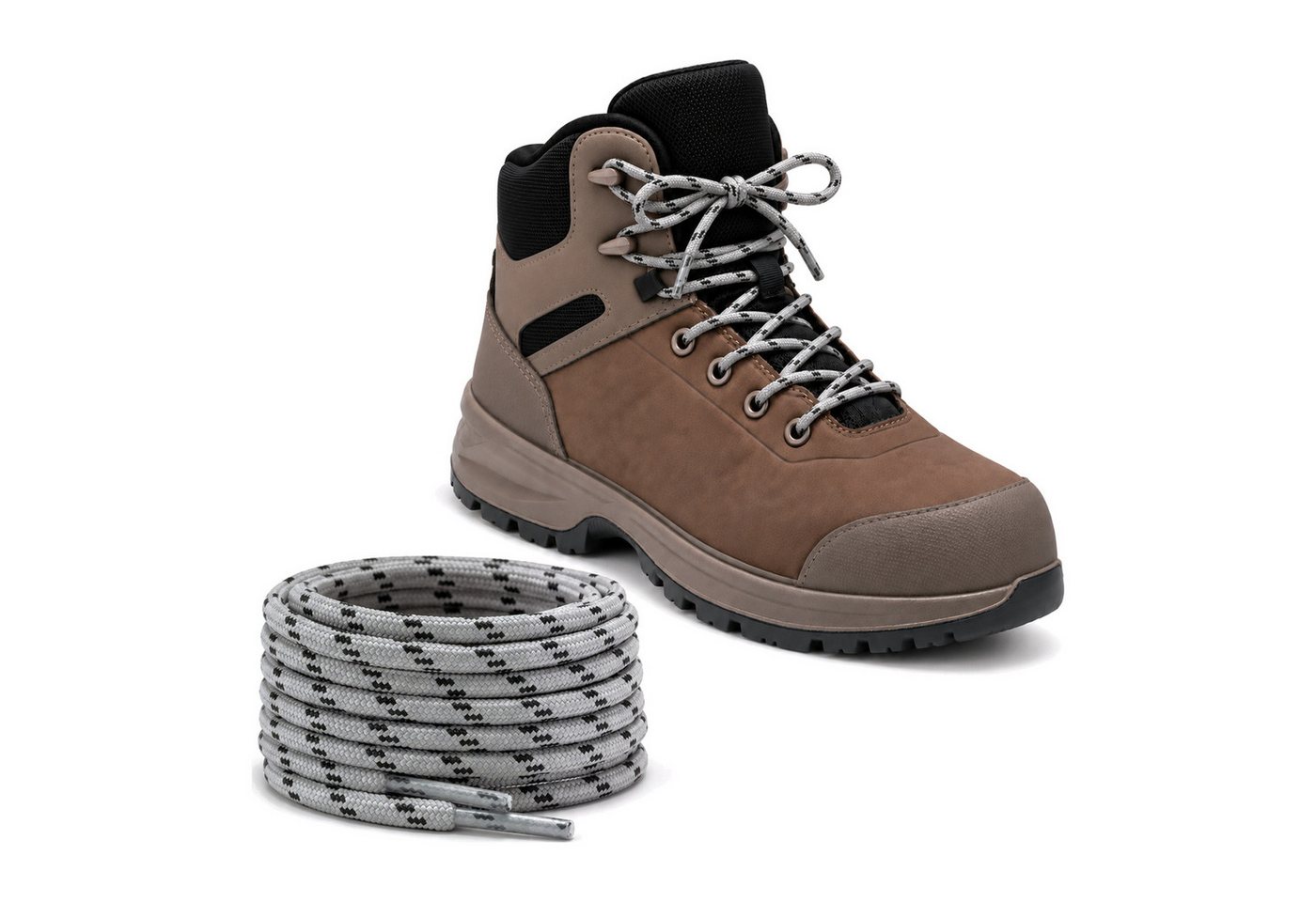 Basicwear Germany Schnürsenkel Schnürsenkel für Wanderschuhe, Arbeitsschuhe – Bild 2 von 4