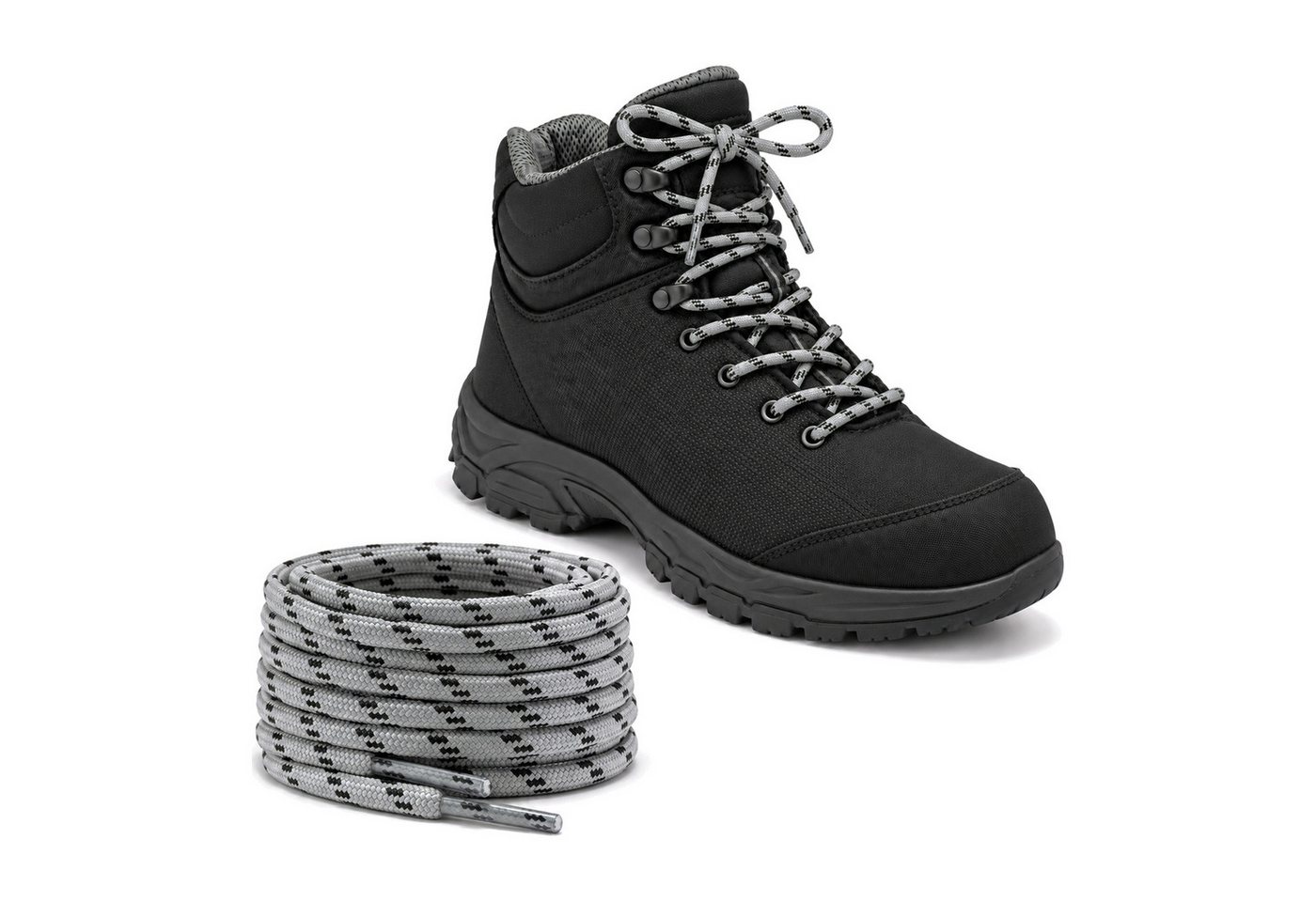 Basicwear Germany Schnürsenkel Schnürsenkel für Wanderschuhe, Arbeitsschuhe – Bild 3 von 4