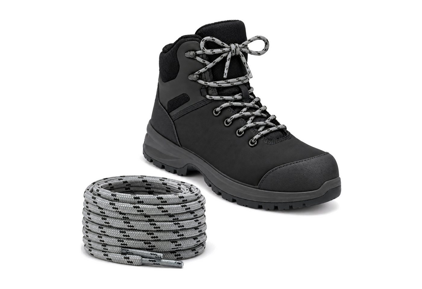 Basicwear Germany Schnürsenkel Schnürsenkel für Wanderschuhe, Arbeitsschuhe – Bild 4 von 4
