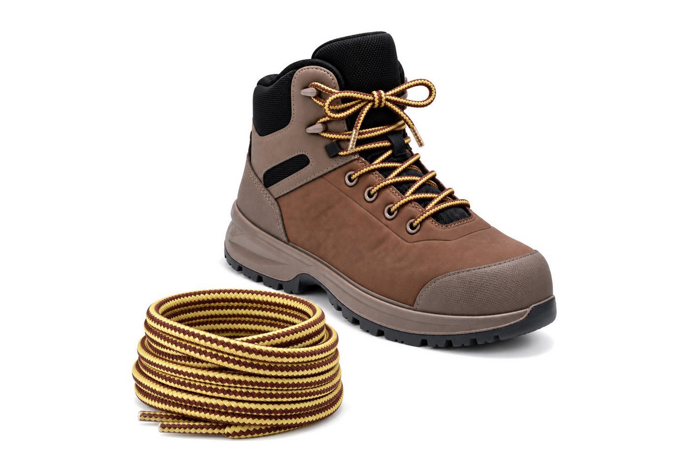 Basicwear Germany Schnürsenkel Schnürsenkel für Wanderschuhe, Arbeitsschuhe – Bild 2 von 4