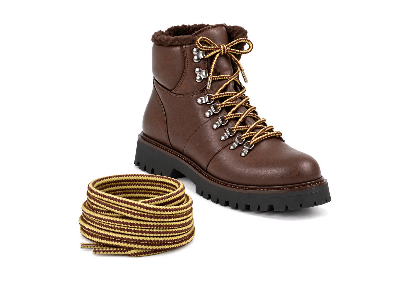 Basicwear Germany Schnürsenkel Schnürsenkel für Wanderschuhe, Arbeitsschuhe – Bild 4 von 4