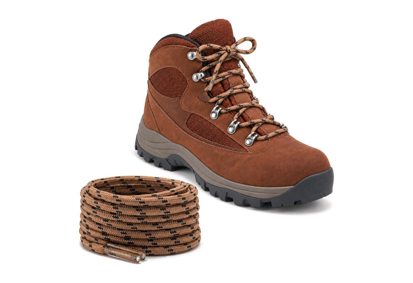 Basicwear Germany Schnürsenkel Schnürsenkel für Wanderschuhe, Arbeitsschuhe – Bild 4 von 4