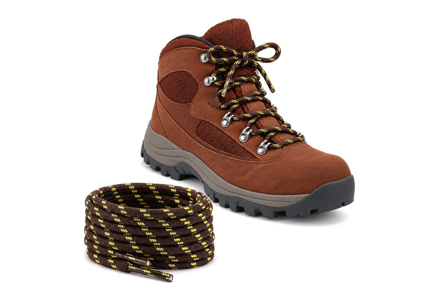 Basicwear Germany Schnürsenkel Schnürsenkel für Wanderschuhe, Arbeitsschuhe – Bild 2 von 4