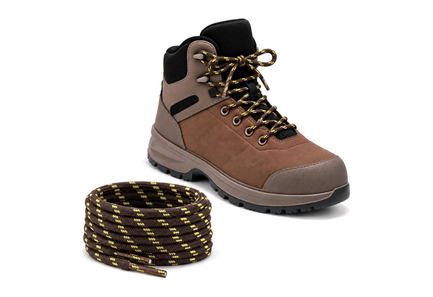 Basicwear Germany Schnürsenkel Schnürsenkel für Wanderschuhe, Arbeitsschuhe – Bild 4 von 4