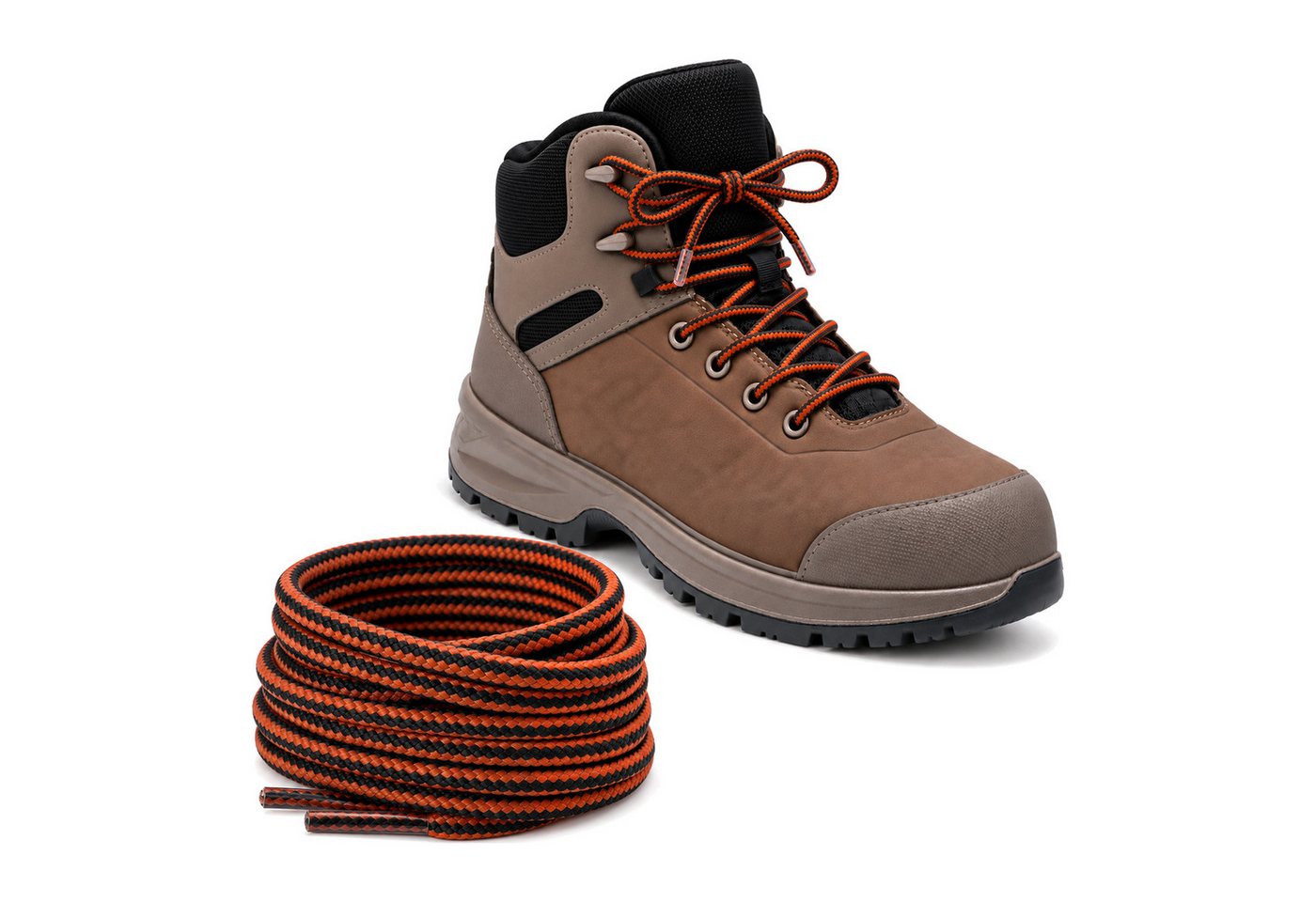 Basicwear Germany Schnürsenkel Schnürsenkel für Wanderschuhe, Arbeitsschuhe – Bild 4 von 4