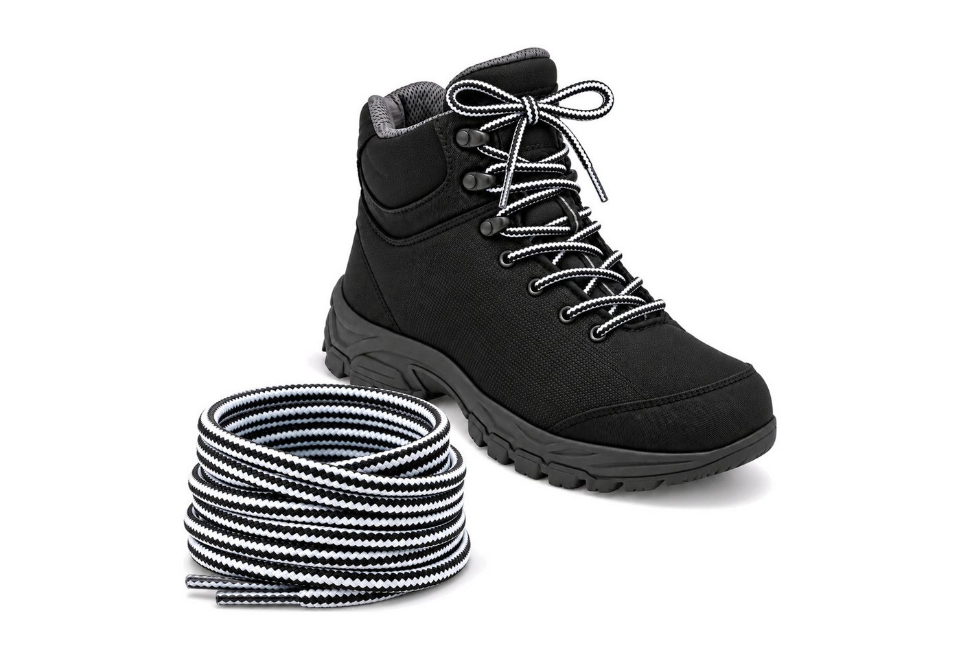 Basicwear Germany Schnürsenkel Schnürsenkel für Wanderschuhe, Arbeitsschuhe – Bild 4 von 4