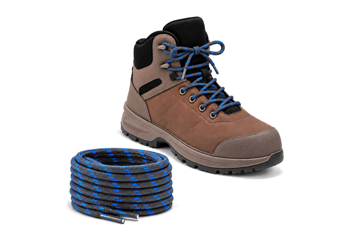 Basicwear Germany Schnürsenkel Schnürsenkel für Wanderschuhe, Arbeitsschuhe – Bild 3 von 3