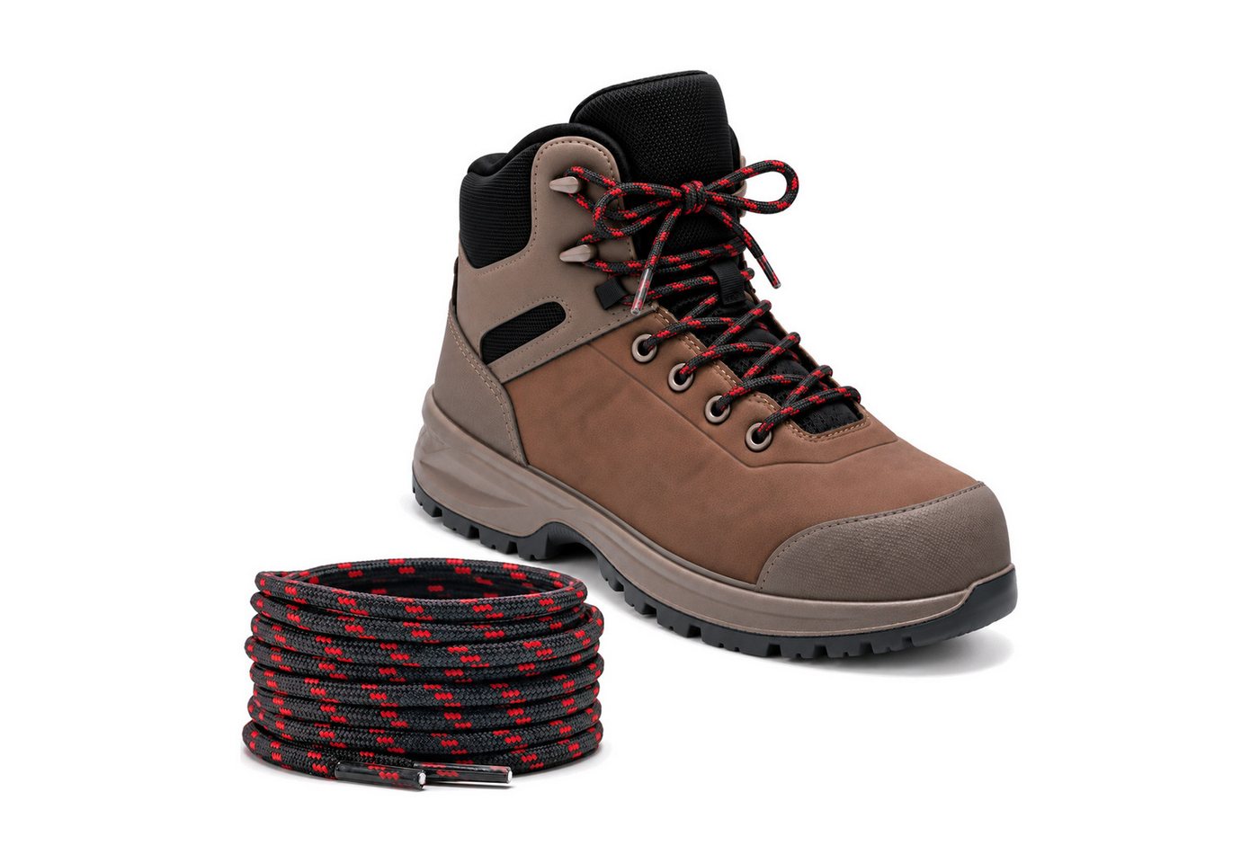 Basicwear Germany Schnürsenkel Schnürsenkel für Wanderschuhe, Arbeitsschuhe – Bild 4 von 4
