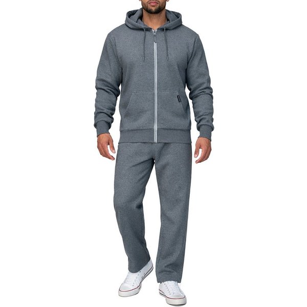 Basisstoff Trainingsanzug Laufforest Herren Jogging Anzug Trainingsanzug Hausanzug für Männer