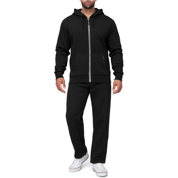 Basisstoff Trainingsanzug Laufforest Herren Jogging Anzug Trainingsanzug Hausanzug für Männer
