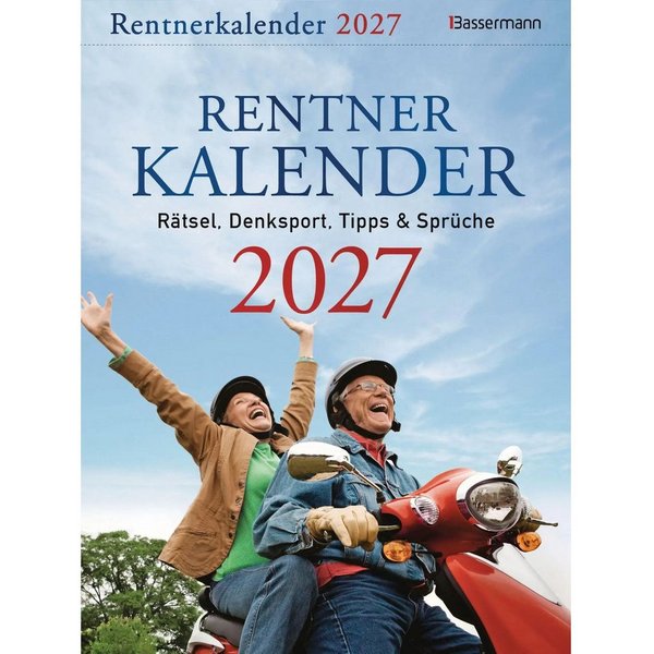 Bassermann Verlag Abreißkalender Rentnerkalender 2027
