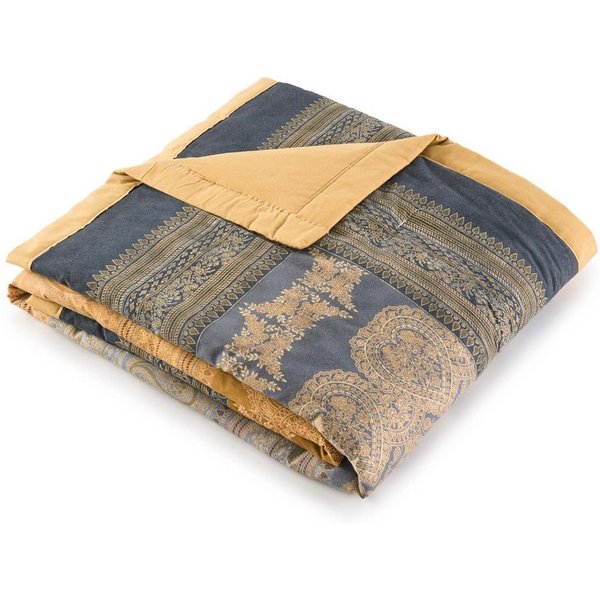Plaid BRUNELLESCHI, Bassetti, aus Baumwolle mit Paisleymuster