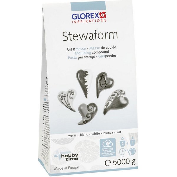 Glorex Bastelnaturmaterial Glorex Stewaform Giessmasse 5 kg