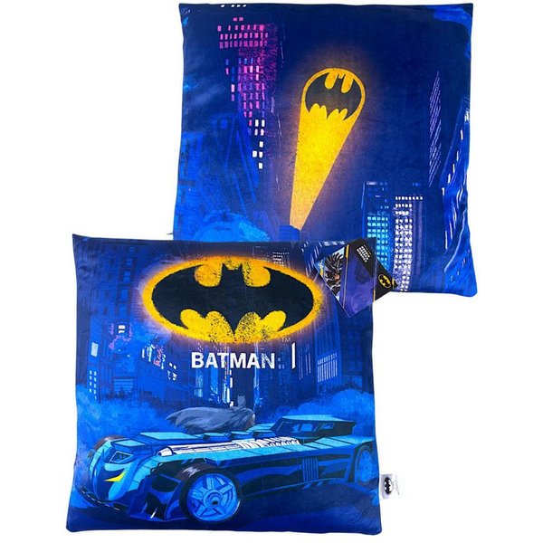 Batman Dekokissen DC Comics, Zimmerdeko - Kuschelkissen 40 x 40 cm