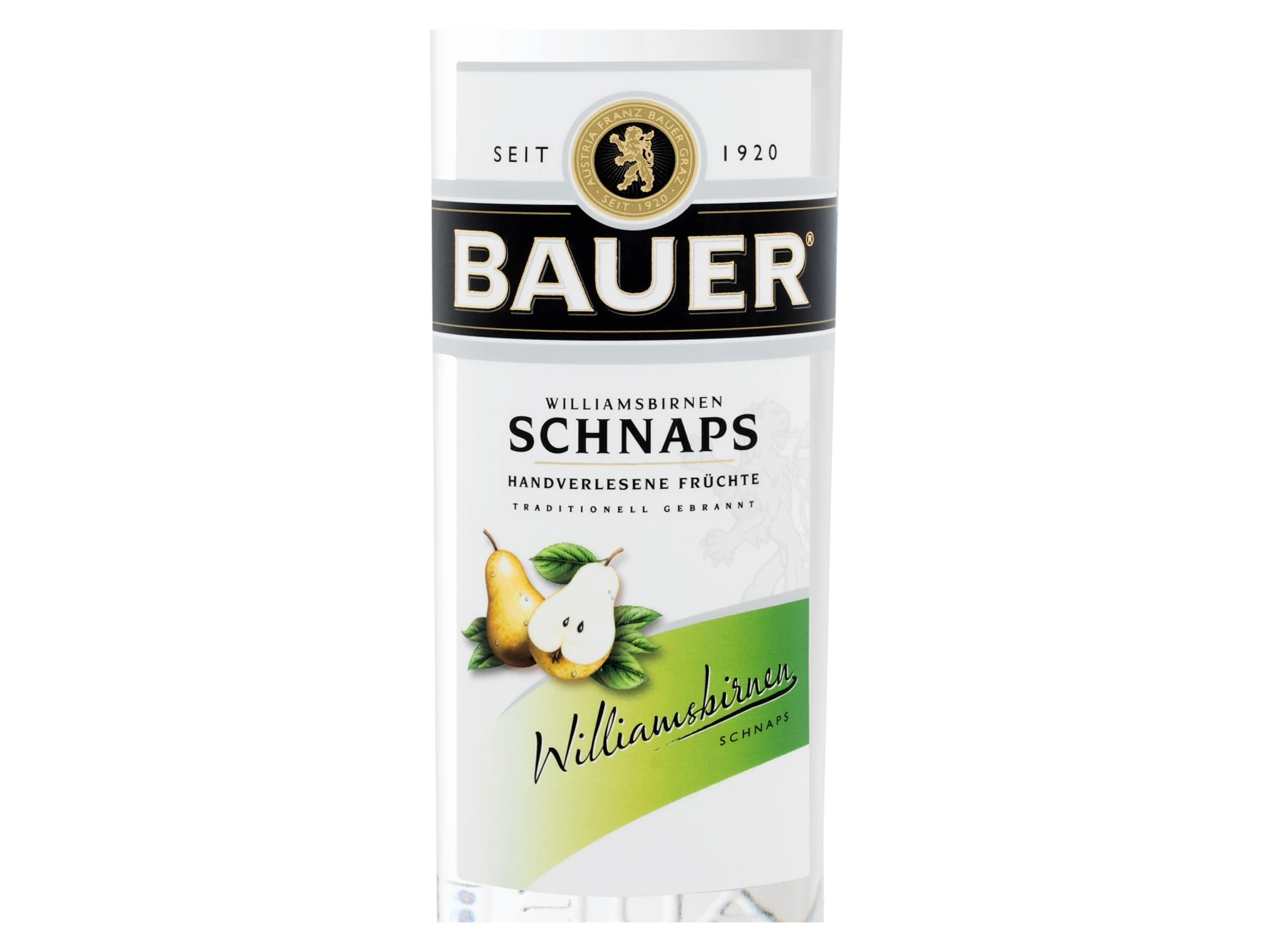 BAUER Williamsbirne Schnaps 36% Vol – Bild 2 von 3