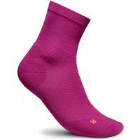 BAUERFEIND Herren Run Ultralight Mid Cut Socks, Größe 35-37 in Lila