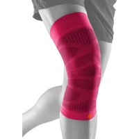 BAUERFEIND Herren Sports Compression Knee Support, Größe L in Pink