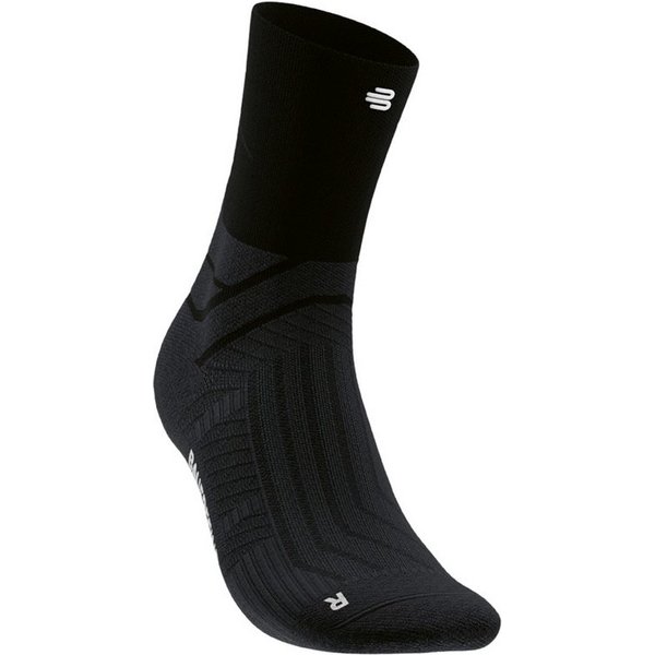 Bauerfeind Sportsocken RUN PERFORMANCE MID CUT SOCKS atmungsaktives High-Performance-Gestrick
