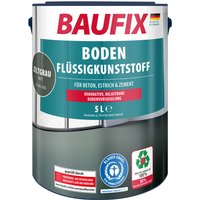 Baufix Acryl-Flüssigkunststoff matt, 5 Liter für ca. 30m², Beton- und Bodenfarbe, Schutzanstrich für Beton, Estrich und Zementfaserplatten
