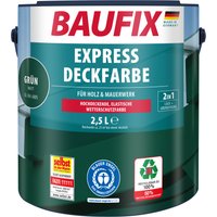 BAUFIX Express Deckfarbe 2,5 Liter (grün matt)