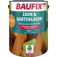 BAUFIX Zaun- und Gartenlasur, 5 Liter (douglasie seidenglänzend)