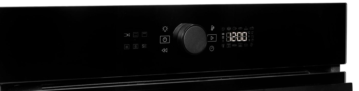 BAUKNECHT Backofen BBI4S8HM1SK, mit 1-fach-Teleskopauszug, Hydrolyse, 310°C Pizza-Funktion – wie frisch aus dem Steinofen, AirFry-Funktion – Bild 5 von 5