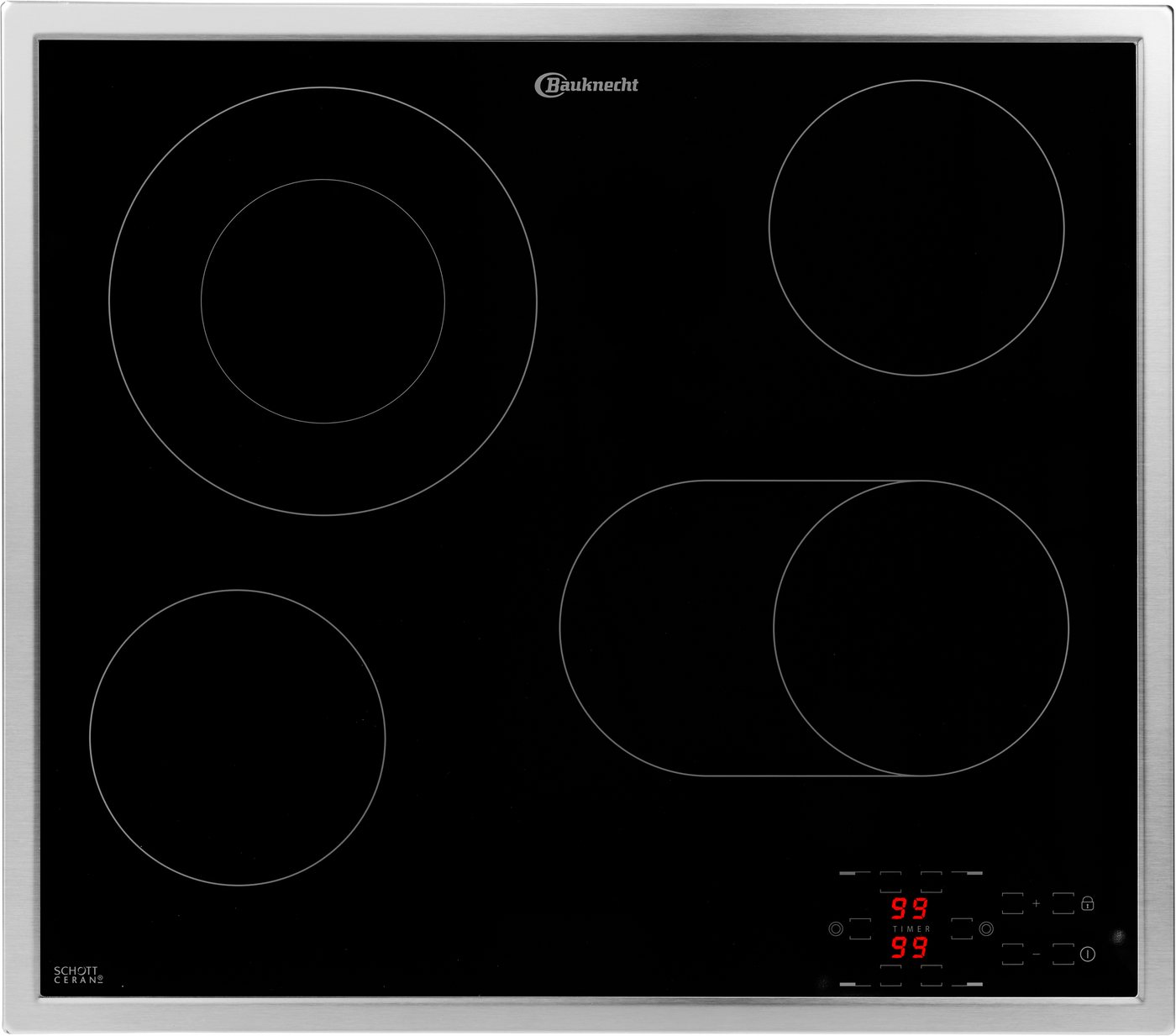 BAUKNECHT Backofen-Set BAKO 760 Steam, mit 1-fach-Teleskopauszug, Hydrolyse, GentleSteam – für ein saftiges Inneres und ein knuspriges Äußeres – Bild 5 von 5