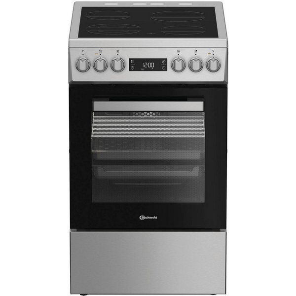 BAUKNECHT Elektro-Standherd B5V8LMX, Hydrolyse, Heißluftbackofen mit 8 Funktionen und leichter Reinigung