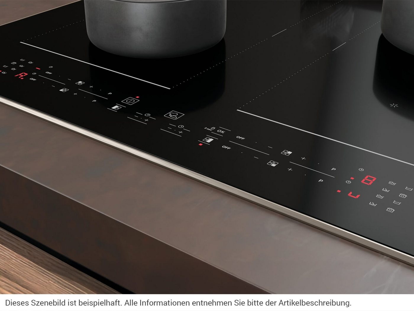 BAUKNECHT Induktions-Kochfeld BB8760CAL, autark, Timer – Bild 4 von 5