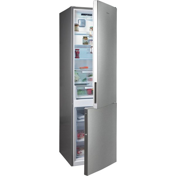 BAUKNECHT Kühl-/Gefrierkombination KGDNF 203 B, 203,5 cm hoch, 59,7 cm breit, Dual Cool NoFrost: Zwei Kühlkreisläufe für länger frische Lebensmittel
