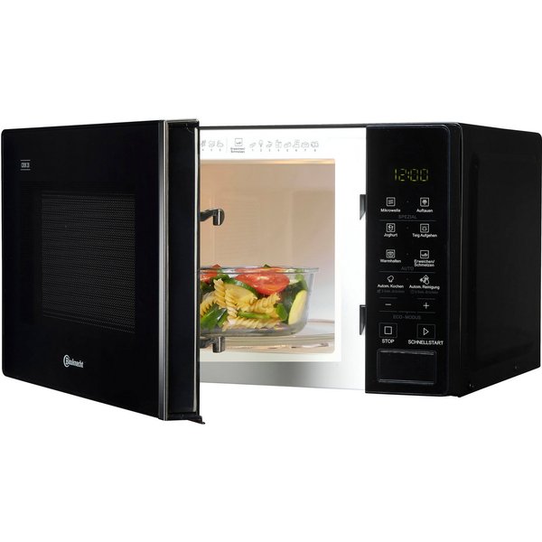 BAUKNECHT Mikrowelle MWO 201 B, Mikrowelle, 20 l, Mit Automatikprogrammen wie Warmhalten und Schmelzen