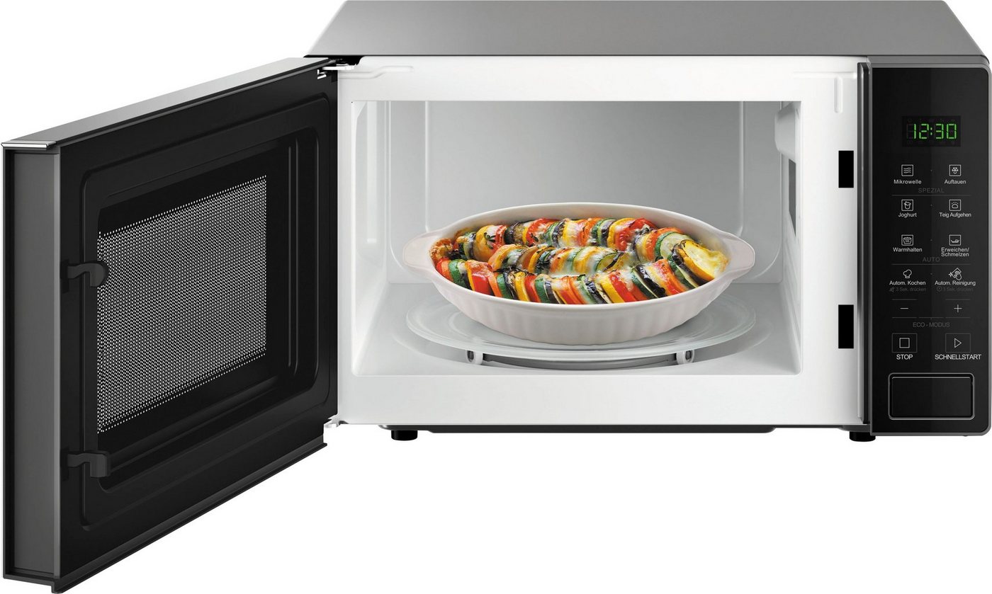 BAUKNECHT Mikrowelle MWO 201 B, Mikrowelle, 20 l, Mit Automatikprogrammen wie Warmhalten und Schmelzen – Bild 3 von 5
