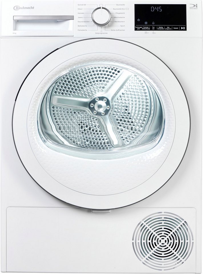 BAUKNECHT Wärmepumpentrockner BT 84D WWS, Kompaktes Design bei gleicher Kapazität – Bild 3 von 5