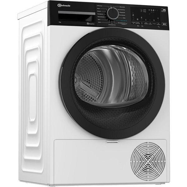 BAUKNECHT Wärmepumpentrockner BT 8RC WS, Precision Dry, Adaptive Dry, Slim Wäschetrockner, HomeWhize App