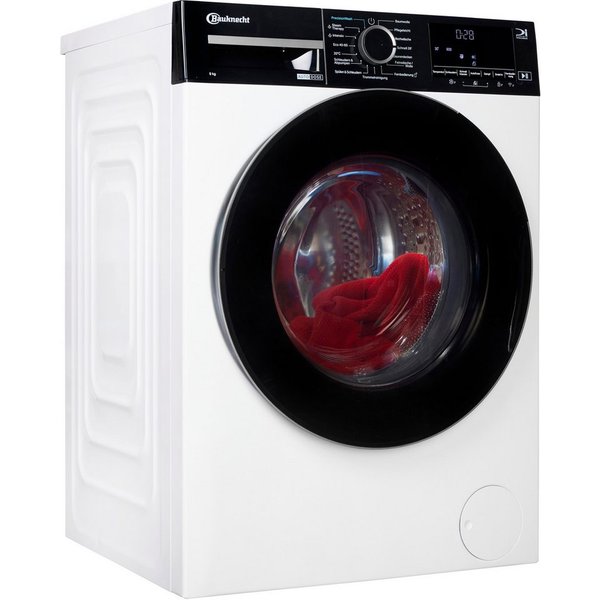 BAUKNECHT Waschmaschine B WM 9A12 BC, 9 kg, 1400 U/min, Adaptive Wash – Intelligente Anpassung der Programme an Ihre Wünsche
