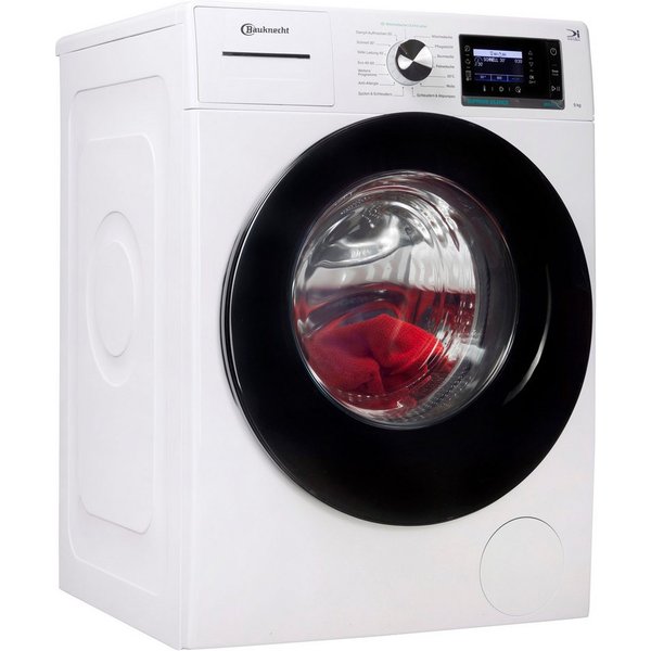 BAUKNECHT Waschmaschine B6R 98E SILENCE DE, 9 kg, 1400 U/min, Silence-Technologie sorgt für einen besonders leisen Waschgang