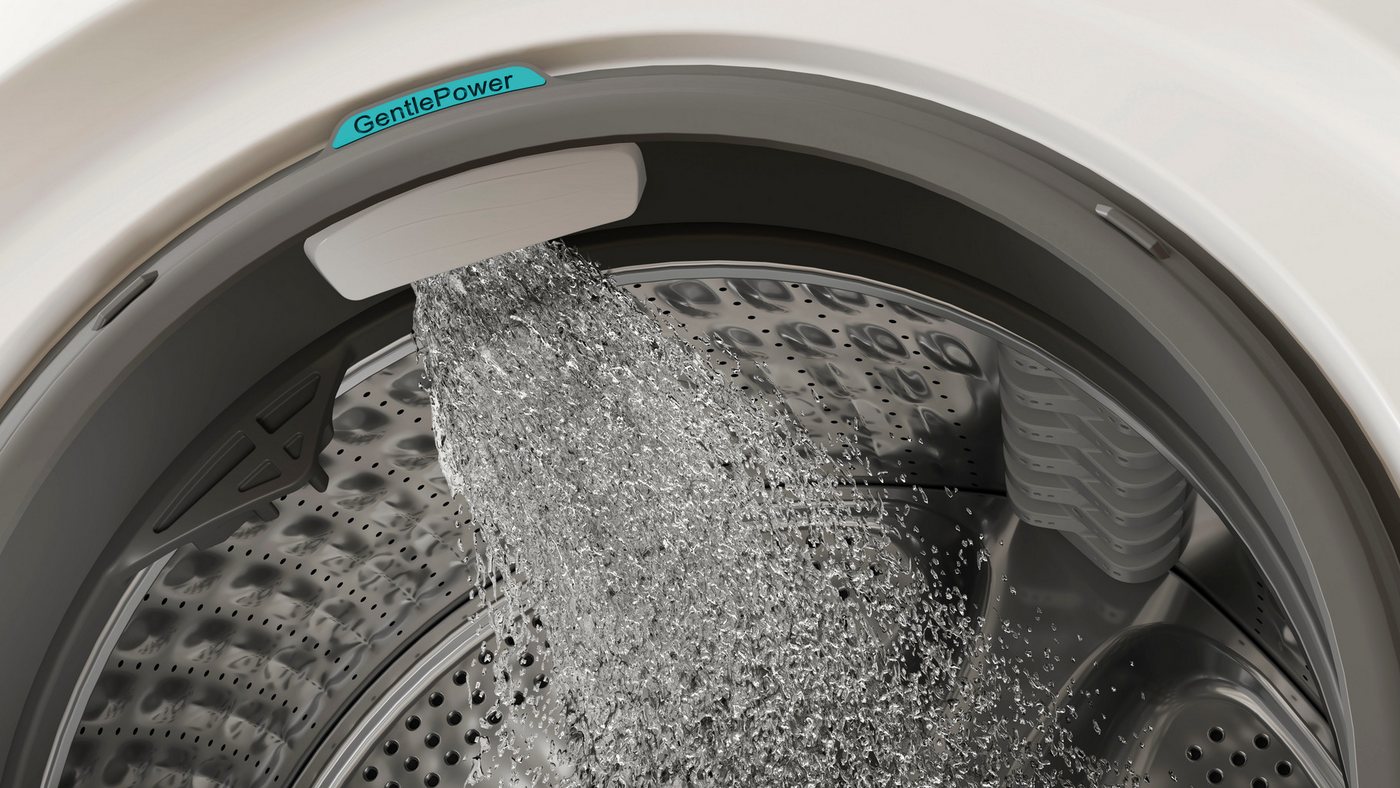 BAUKNECHT Waschmaschine B7X 89E SILENCE DE, 8 kg, 1400 U/min, Die leiseste Bauknecht Waschmaschine – Tag und Nacht nutzbar – Bild 4 von 5
