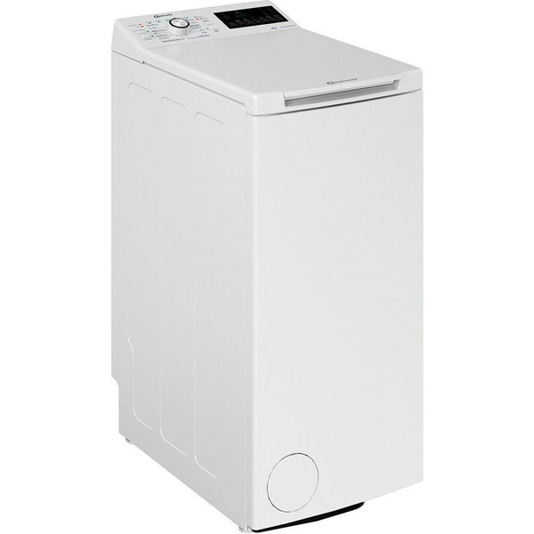 BAUKNECHT Waschmaschine Toplader WMT BK 1266 B, 6 kg, 1200 U/min, FreshFinish, 15° Green&Clean, Mehrfachwasserschutz+, SoftOpening