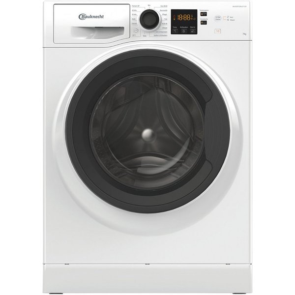 BAUKNECHT Waschmaschine WM 7 M100 A, 7 kg, 1400 U/min, Anti-Allergie