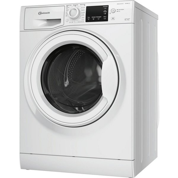 BAUKNECHT Waschtrockner WT Super Eco 86 43 N, 8 kg, 6 kg, 1400 U/min, Flecken 40°C – entfernt mehr als 100 Flecken, ganz ohne Vorbehandlung