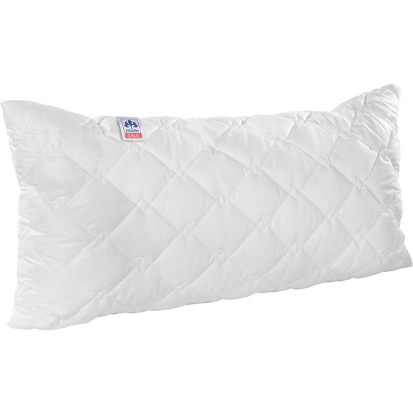 Irisette Baumwollkissen Kopfkissen Irisette Lara, Füllung: 100% Polyester - Hohlfaserkugeln, Bezug: weich, Seitenschläfer, Bauchschläfer, Rückenschläfer, waschb