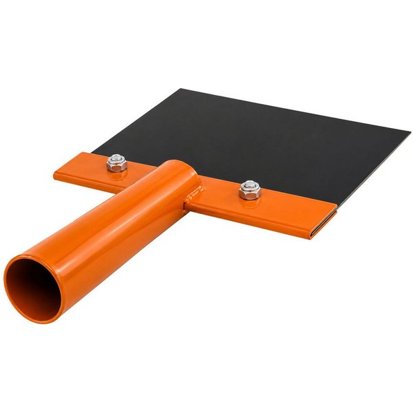 BauSupermarkt24 Stoßscharre Stoßscharre 15cm Eisscharre Eisschieber Flachscharre 150mm Scharreisen